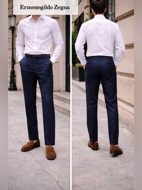 Ermenegildo Zegna cotton Trousers